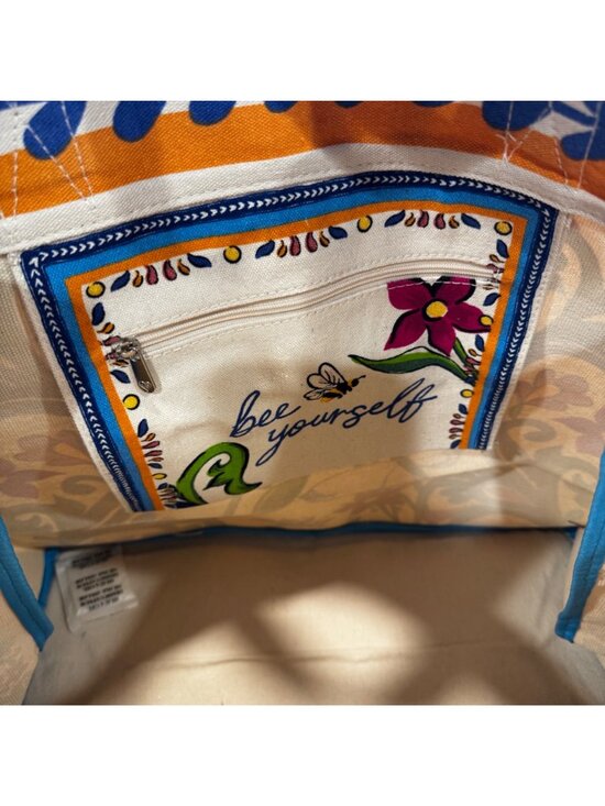 New Brighton “Butterfly Garden” Canvas Tote NWT (B-696) | eBay Brighton Colorful Butterfly Garden Tote Bag Multicolor Floral Design Canvas